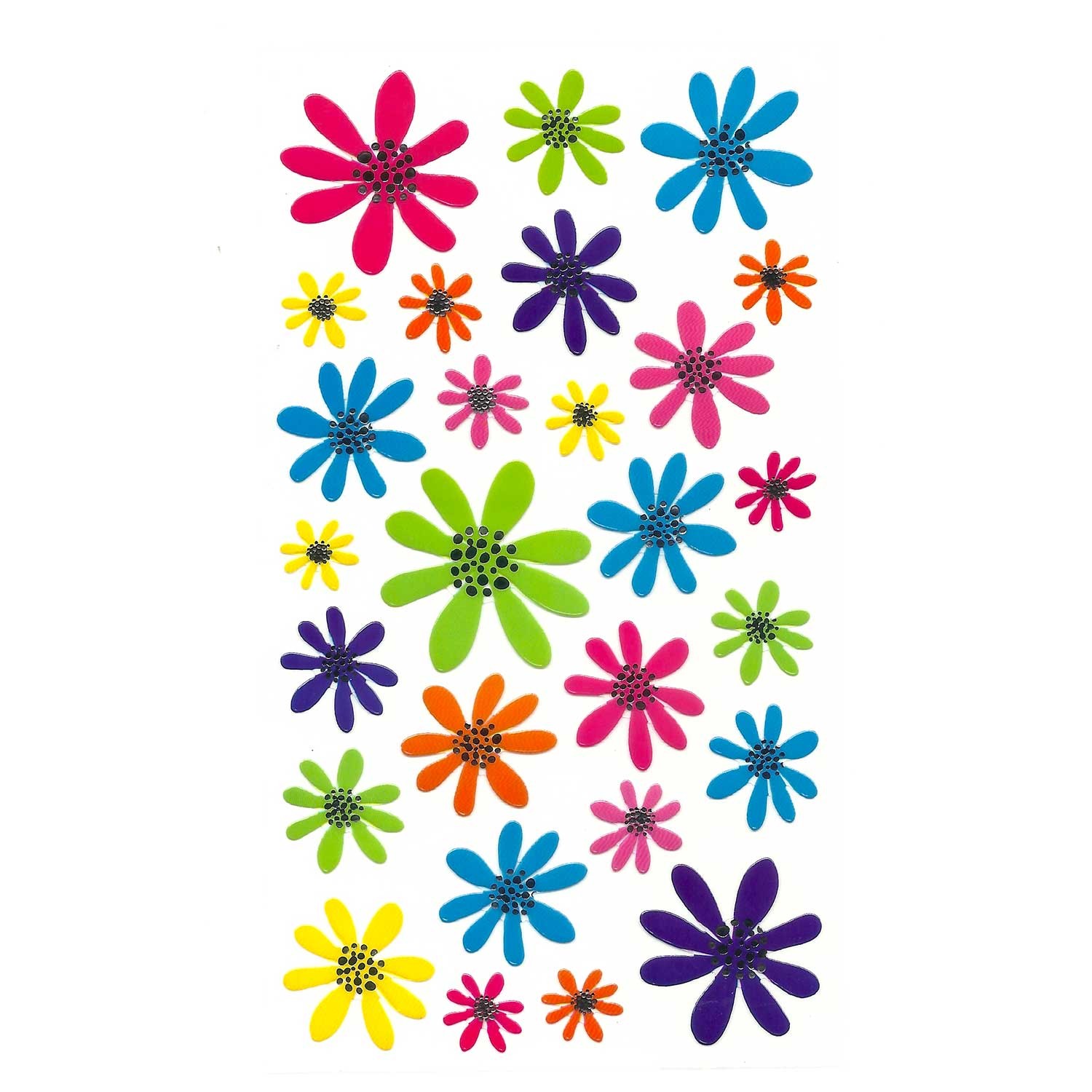 Doodle Daisies Stickers
