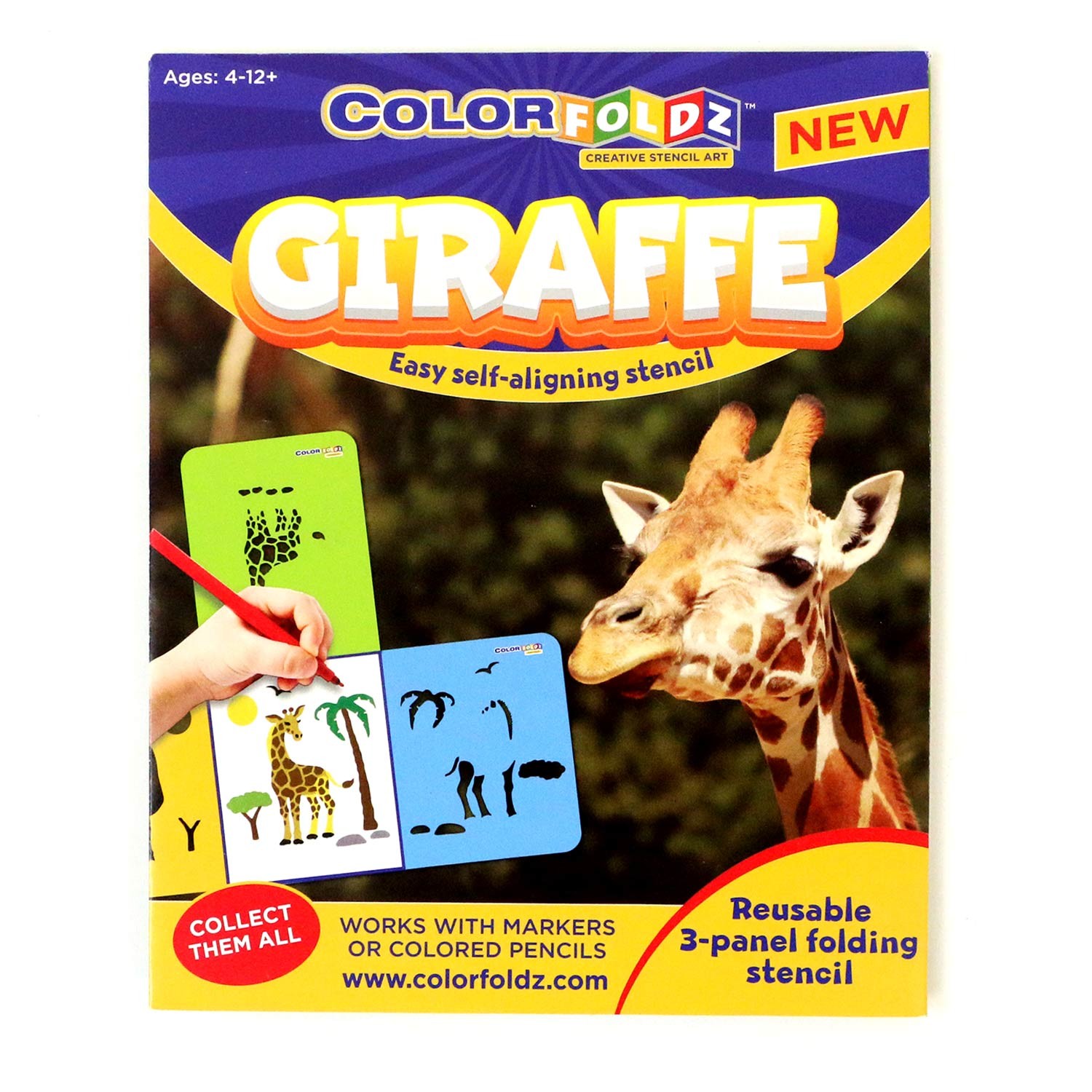 Giraffe ColorFoldz Self-Aligning Stencil