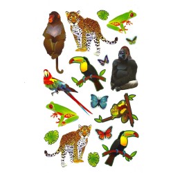 Jungle Animals Stickers