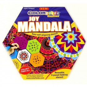 Joy Mandala ColorFoldz Self-Aligning Stencil