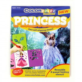 Princess ColorFoldz Self-Aligning Stencil
