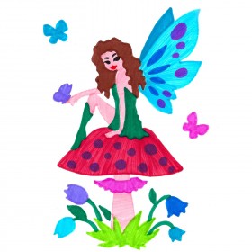 Fairy ColorFoldz Self-Aligning Stencil