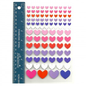 Opalescent Hearts Stickers