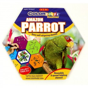 Amazon Parrot ColorFoldz Self-Aligning Stencil